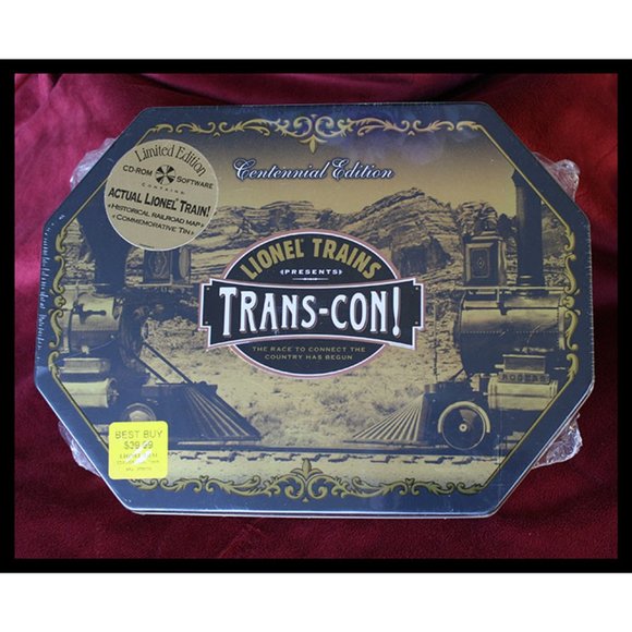 Lionel Trains Presents: Trans-Con -- Centennial Edition (PC) - 1999 - NWT - Picture 1 of 2